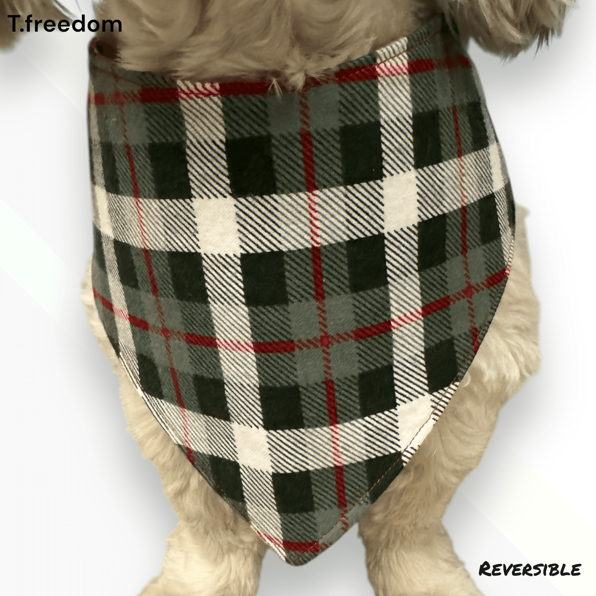 Santa’s Little Rascal Dog Bandana gallery image
