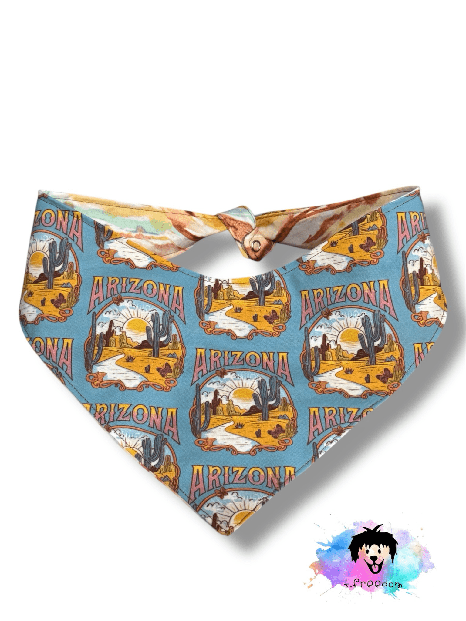 Saguaro Sunset Dog Bandana